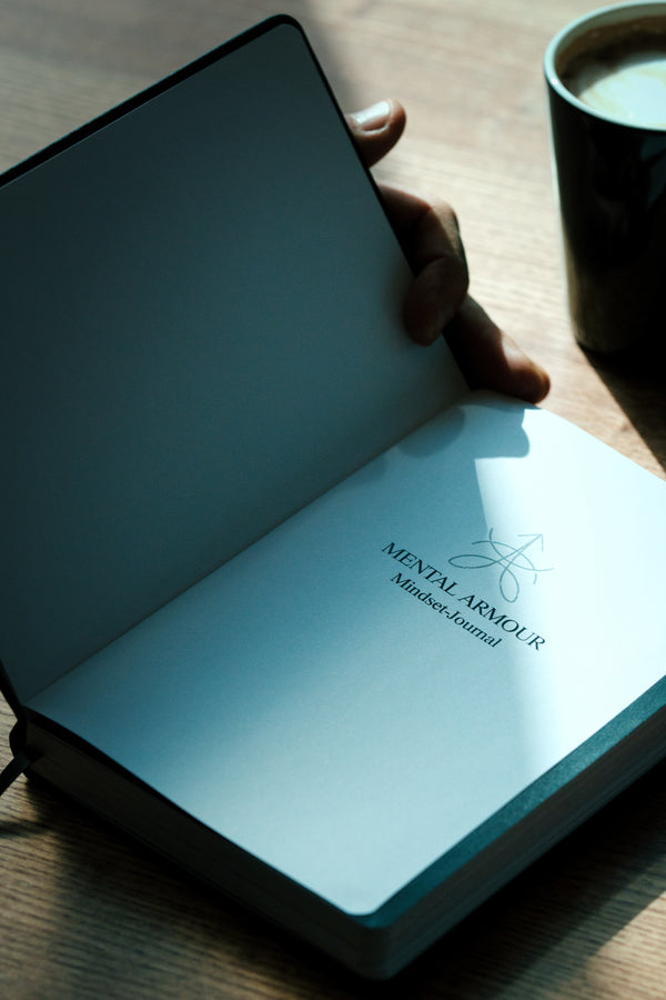 Mental Armour® Journal - A guided A5 planner with daily prompts for self-improvement, discipline, fitness & gratitude. Suitable for Men & Women