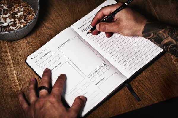 Mental Armour® Journal - A guided A5 planner with daily prompts for self-improvement, discipline, fitness & gratitude. Suitable for Men & Women